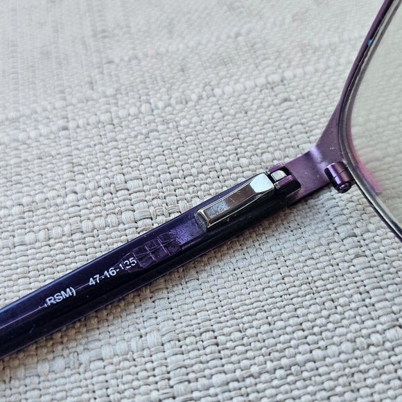 Vera Bradley Women Eyeglasses Frame Burgundy Tone Glasses Eye Wear 47[]16 125 - Picture 10 of 14